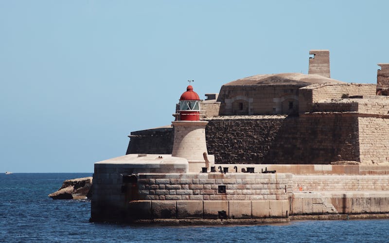 Valletta harbour and cityscape